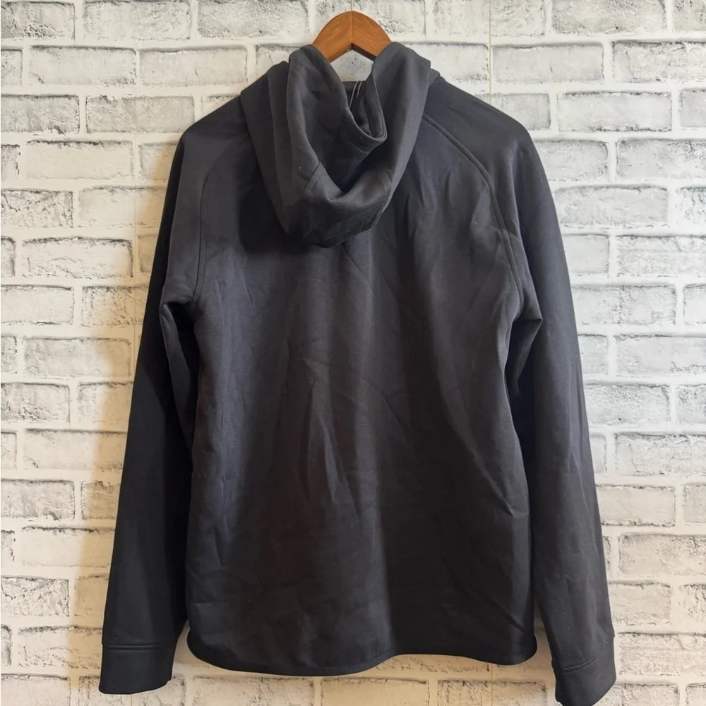 NWT! Men’s VRST Pinnacle fleece black full zip moisture wicking hoodie jacket S - Picture 2 of 5